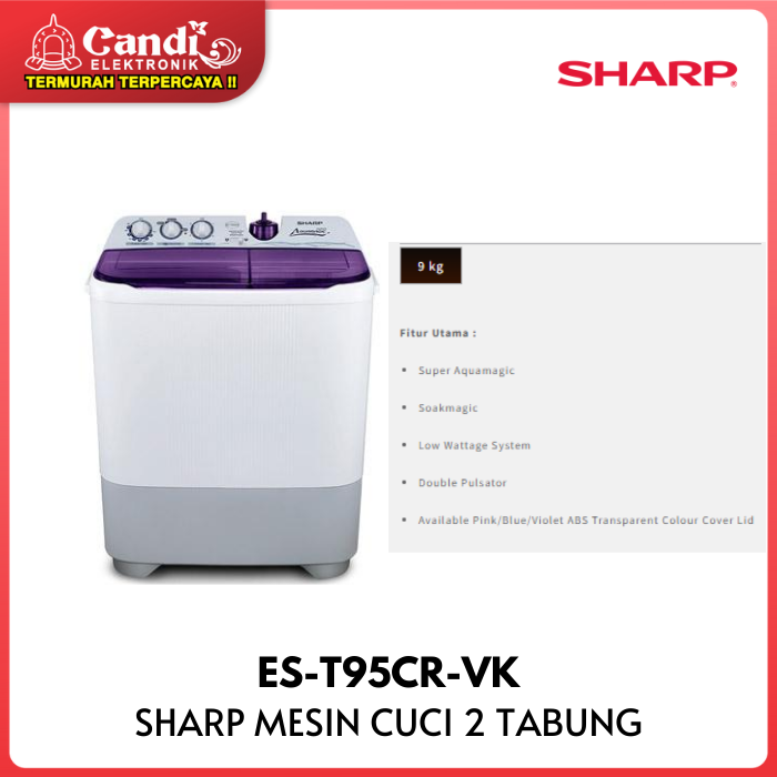 Sharp Washing Machine Twin Tub